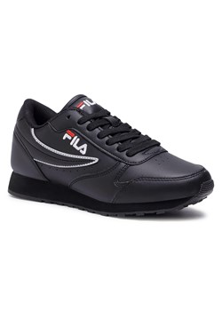 Sneakersy FILA - Orbit Low Wmn 1010308.12V Black/Black ze sklepu eobuwie.pl w kategorii Buty sportowe damskie - zdjęcie 98067664