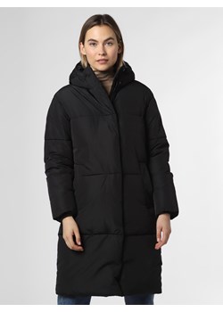 mbyM Damski płaszcz pikowany Kobiety Sztuczne włókno czarny jednolity ze sklepu vangraaf w kategorii Kurtki damskie - zdjęcie 98297024