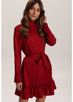 Bordowa Sukienka Magroris ze sklepu Renee odzież w kategorii Sukienki - zdjęcie 98350950