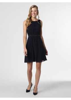 Marie Lund Damska sukienka wieczorowa Kobiety granatowy jednolity ze sklepu vangraaf w kategorii Sukienki - zdjęcie 99468860