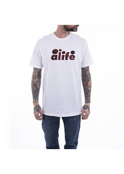 T-shirt męski Alife biały z krótkimi rękawami 