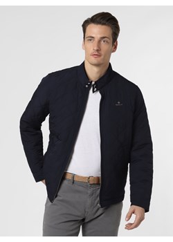 Gant - Męska kurtka pikowana, niebieski ze sklepu vangraaf w kategorii Kurtki męskie - zdjęcie 99817222