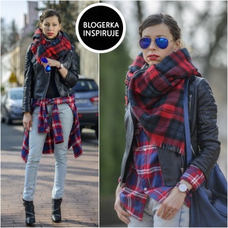 Bloger poleca: krata w modnym wydaniu!