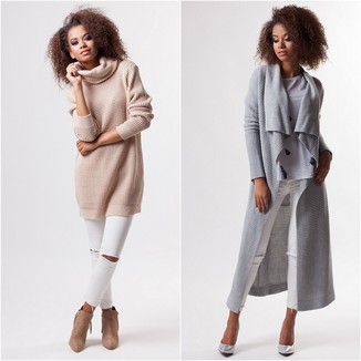 Długi sweter w cenie od 39 zł!