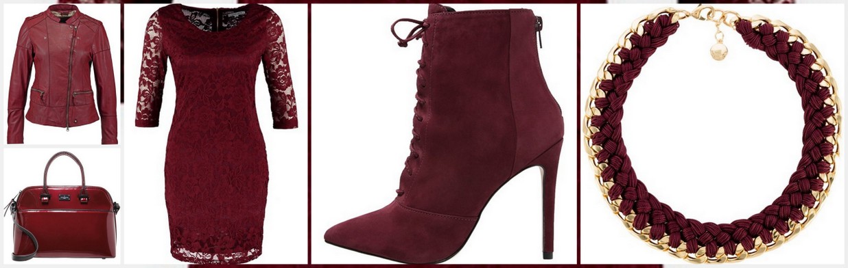 Okiem stylistki: bordo i burgund do 150 zł