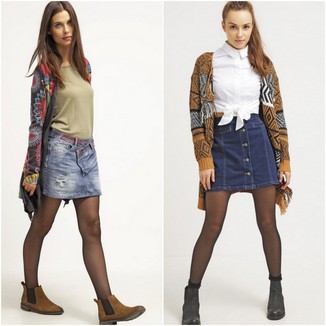 Spódnica z dżinsu!