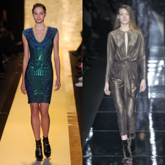 Inspiracje z wybiegów: glamcore