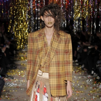 Inspiracje z wybiegów: krata