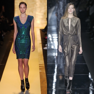 Inspiracje z wybiegów: kreacje sylwestrowe