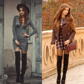 Jak nosić kozaki za kolano?