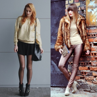 Jesienny must have - złoto