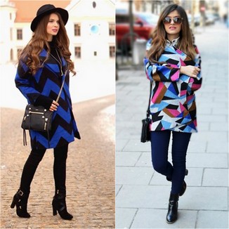 5 sposobów na kolorowe płaszcze