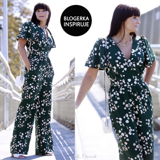 Szerokie spodnie na wiosnę