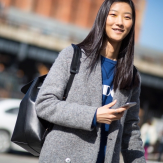 Wyprzedażowy hit - szary płaszcz!